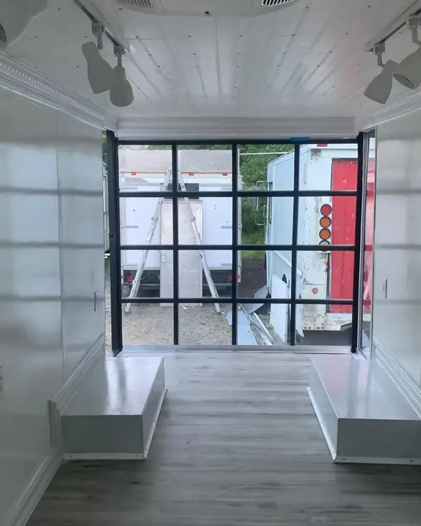 Mobile Boutique — retail floor looking toward the glass storefront